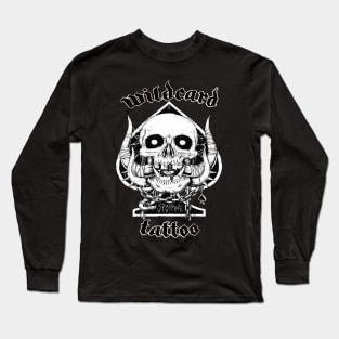 Wildcard Tattoo shop shirt Long Sleeve T-Shirt